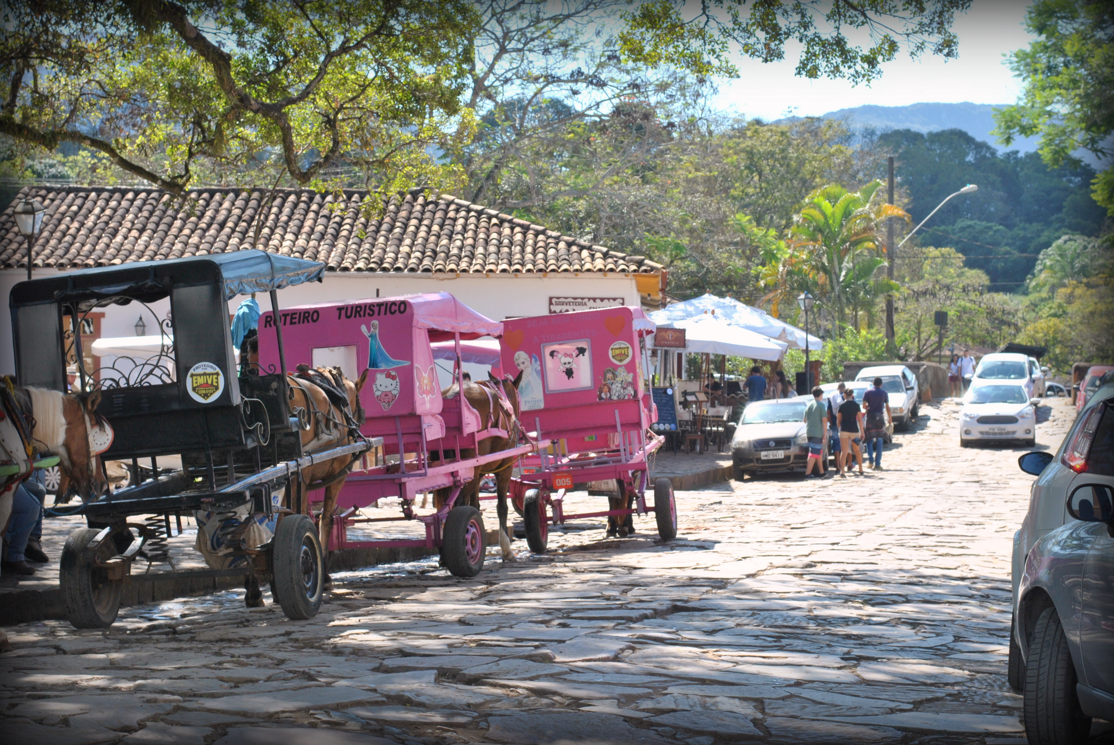 charretes em Tiradentes Minas Gerais