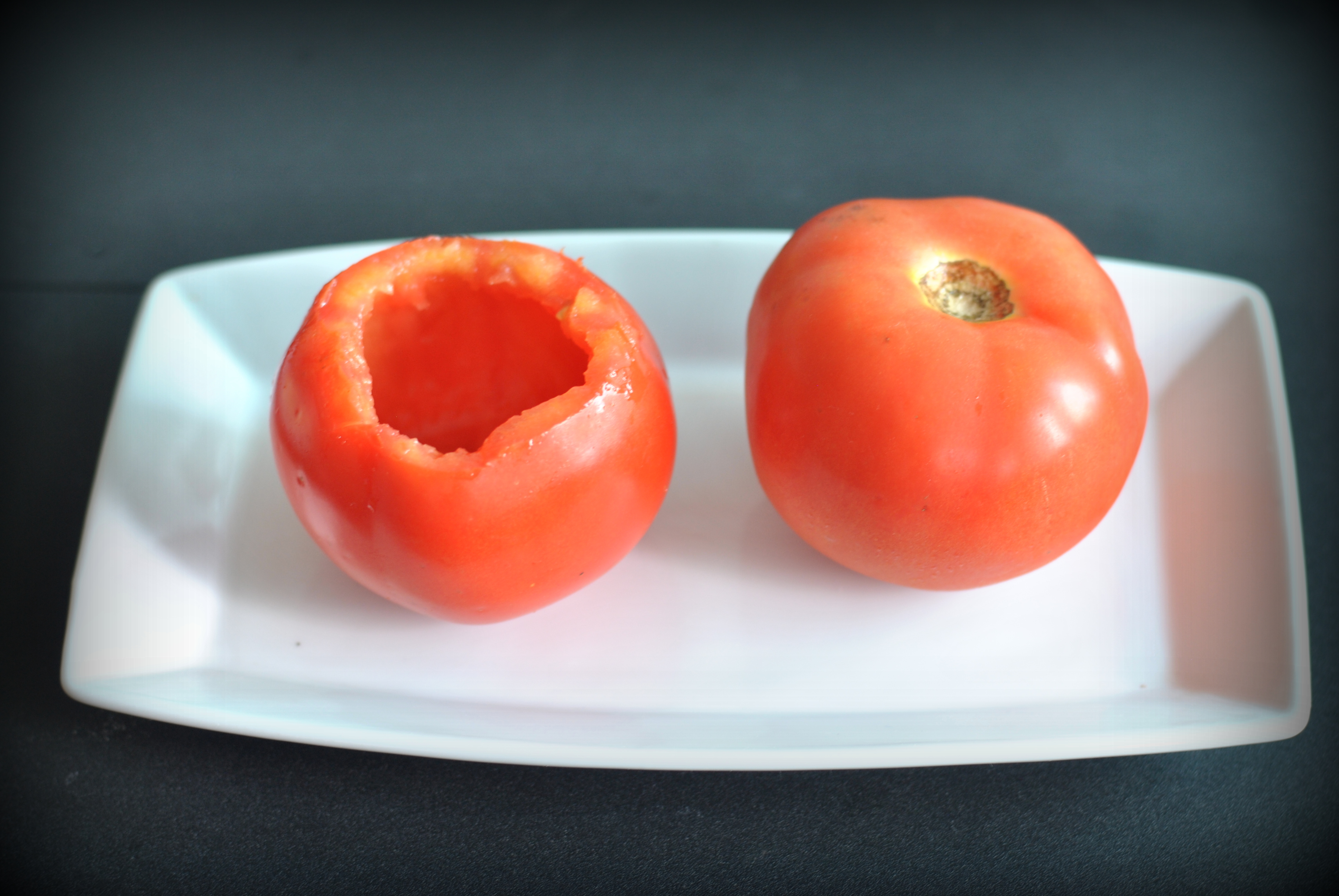como fazer tomate recheado