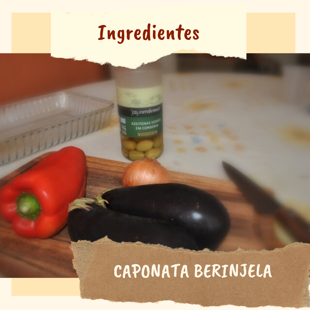 ingredientes Caponata Berinjela