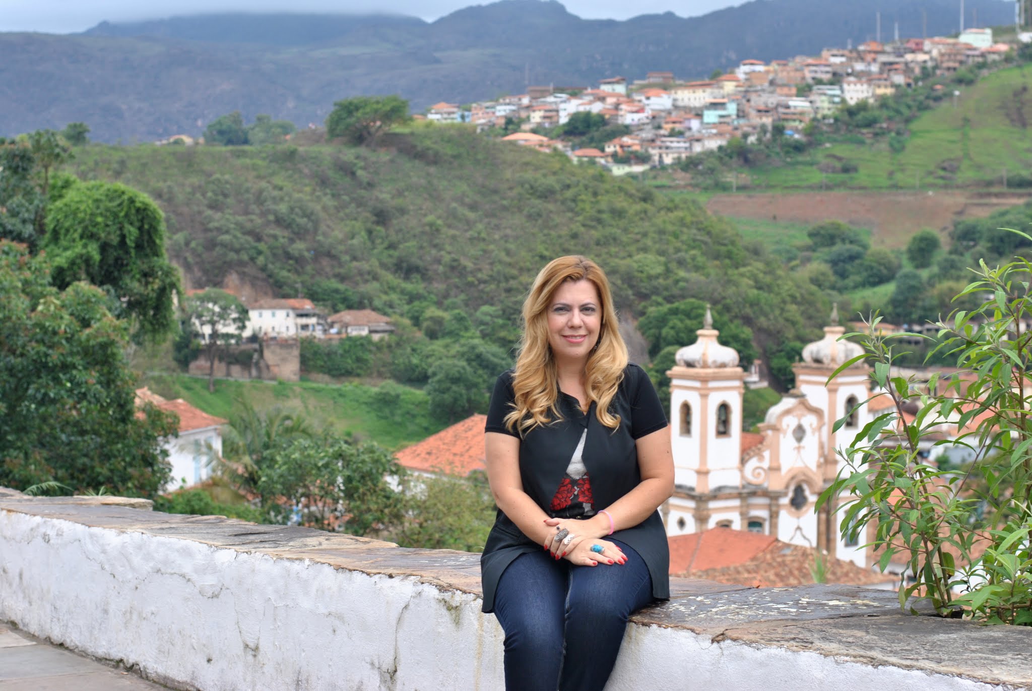 Ouro Preto mirante igreja do Pilar